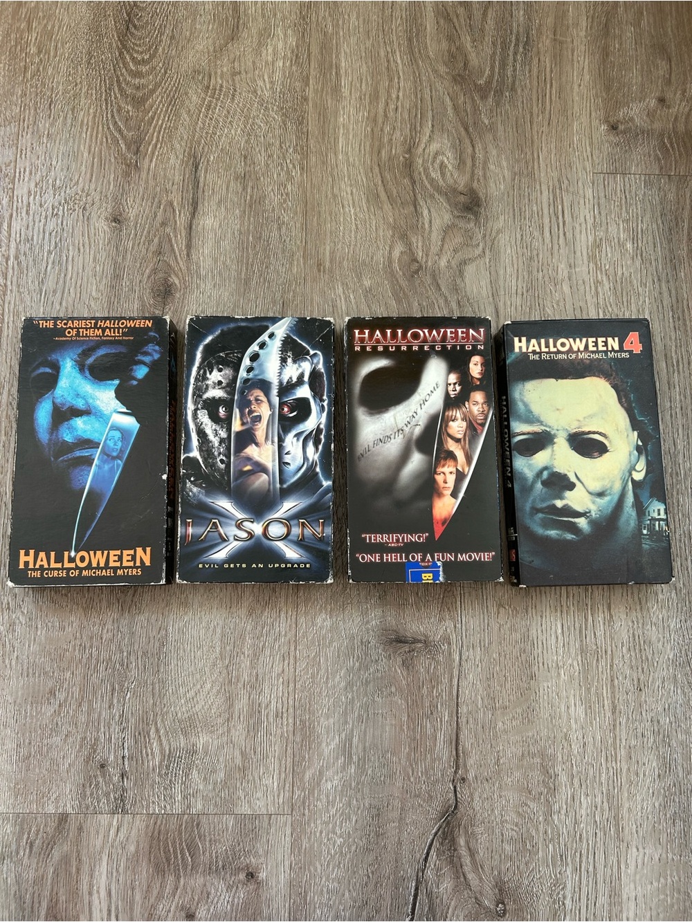 Halloween Horror Michael Myers VHS Tape Lot